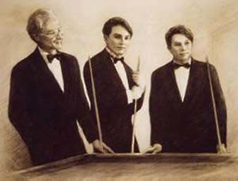 Drawing At Pool Table